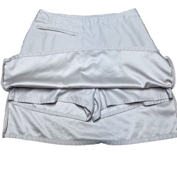 Patagonia Duway Skirt Womens 6 Khaki Built In Shorts Hiking Zipper Golf Tennis - Picture 6 of 14